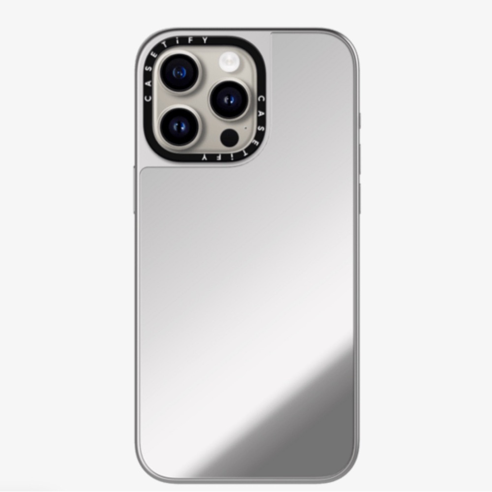Casetify mirror silver Case